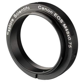 Telescopes - Bresser EXPLORE SCIENTIFIC Camera-Ring M48x0.75 for Canon EOS - quick order from manufacturer