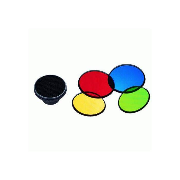 Vairs neražo - Linkstar Honeycomb Grid MTA-HC + 4 Color Filters for MT Series