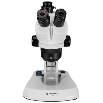 Microscopes - BRESSER Analyth STR Trino 10x - 40x trinoculary stereo microscope with incident- and transmitted light - quick order from manufacturer
