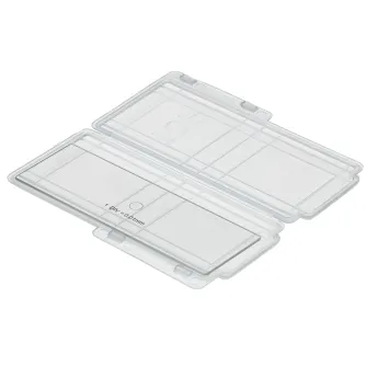 Mikroskopi - BRESSER Blank Slide with 1/100 mm scale - ātri pasūtīt no ražotāja