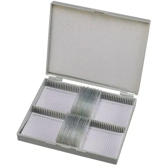 Mikroskopi - BRESSER Prepared Slides 25 pcs. Box - ātri pasūtīt no ražotāja