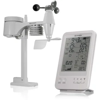 Meteoroloģiskās stacijas - BRESSER Weather Station 5-in-1 white - ātri pasūtīt no ražotāja