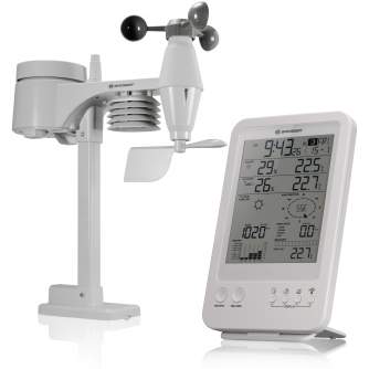 Weather Stations - BRESSER Weather Station 5-in-1 white - quick order from manufacturer