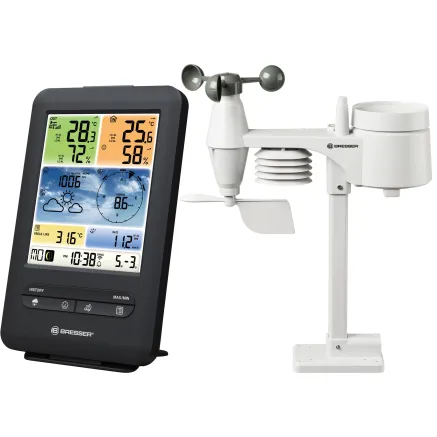 BRESSER Professional WIFI colour Weather Station 5-in-1 V