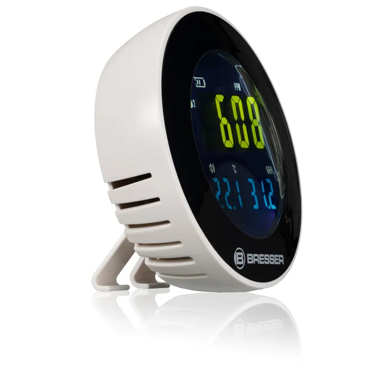 Bresser Co2 Monitor With Data Logger For Air Quality Control Inv
