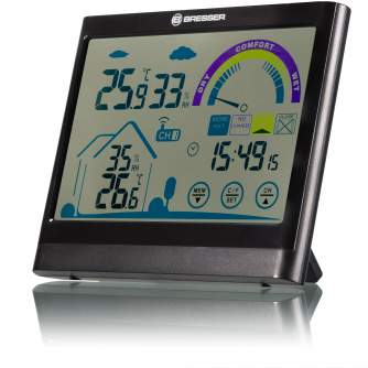 Meteoroloģiskās stacijas - BRESSER VentAir Thermo- / Hygrometer with Ventilation Notification - ātri pasūtīt no ražotāja