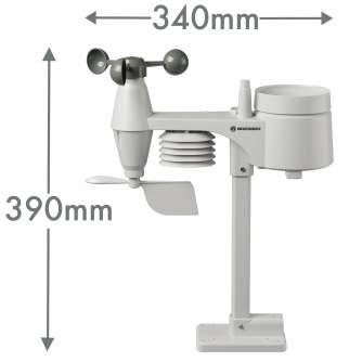Weather Stations - BRESSER 5-in-1 outdoor sensor for 7002520 professional weather centre - quick order from manufacturer