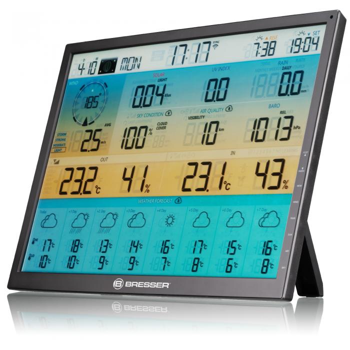 Метеостанции - BRESSER additional/replacement base station for the 7003230 8-day 4CAST XL Wi-Fi Weather Station - быстрый заказ 