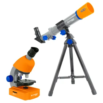 Mikroskopi - BRESSER JUNIOR Microscope & Telescope Set - ātri pasūtīt no ražotāja