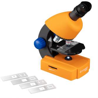 Микроскопы - BRESSER JUNIOR 40x-640x Microscope with Accessories and Hard Case - быстрый заказ от производителя