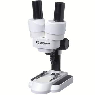 Mikroskopi - BRESSER JUNIOR Incident and transmitted Microscope 50x - ātri pasūtīt no ražotāja