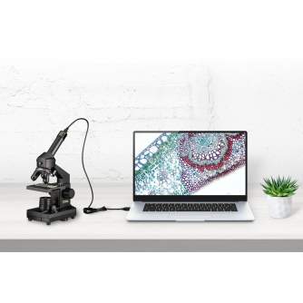 Mikroskopi - Bresser NATIONAL GEOGRAPHIC Mikroscope-Set 40x-1024x USB (incl. Case and USB eyepiece) - ātri pasūtīt no ražotāja