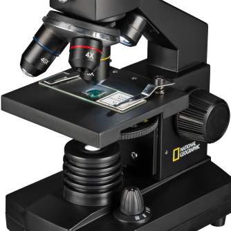 Mikroskopi - Bresser NATIONAL GEOGRAPHIC Mikroscope-Set 40x-1024x USB (incl. Case and USB eyepiece) - ātri pasūtīt no ražotāja