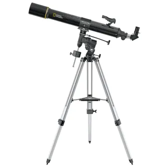 Teleskopi - Bresser NATIONAL GEOGRAPHIC 90/900 Refractor Telescope EQ3 - ātri pasūtīt no ražotāja