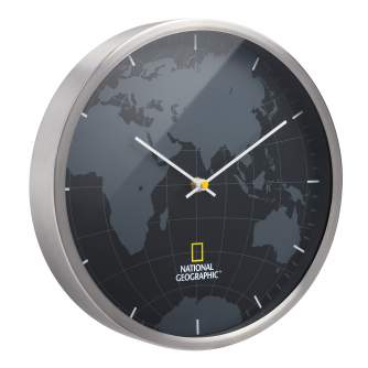 Dāvanas - Bresser NATIONAL GEOGRAPHIC Wall Clock 30cm - ātri pasūtīt no ražotāja