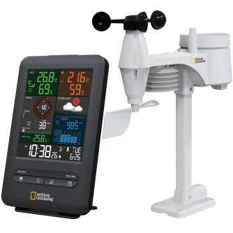 Bresser NATIONAL GEOGRAPHIC 256-Color and RC Weather Station 5-in-1