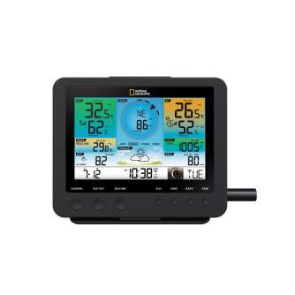 Weather Stations - Bresser NATIONAL GEOGRAPHIC WIFI Colour Weather Station with 7in1 Sensor - quick order from manufacturer