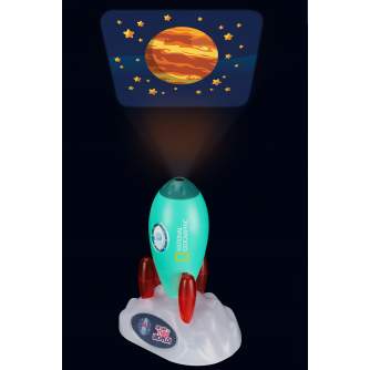 Телескопы - Bresser NATIONAL GEOGRAPHIC Space Rocket Slide Projector & Night Light - быстрый заказ от производителя