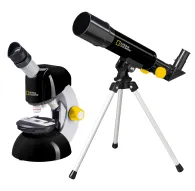 Teleskopi - Bresser NATIONAL GEOGRAPHIC Telescope + Microscope Set - ātri pasūtīt no ražotājaTeleskopi - Bresser NATIONAL GEOGRAPHIC Telescope + Microscope Set - ātri pasūtīt no ražotāja