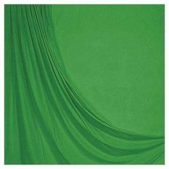 Backgrounds - walimex Cloth Background 2,85x6m, green - buy today in store and with delivery