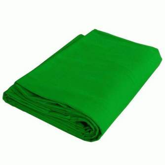 Backgrounds - walimex Cloth Background 2,85x6m, green - buy today in store and with delivery