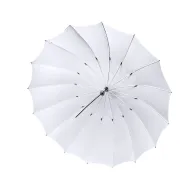 Foto lietussargi - BRESSER SM-08 Jumbo Translucent Umbrella white 162 cm - ātri pasūtīt no ražotājaFoto lietussargi - BRESSER SM-08 Jumbo Translucent Umbrella white 162 cm - ātri pasūtīt no ražotāja