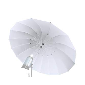 Umbrellas - BRESSER SM-08 Jumbo Translucent Umbrella white 162 cm - quick order from manufacturer