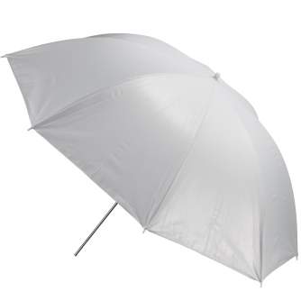 Foto lietussargi - BRESSER SM-04 Reflective Umbrella white/silver 109 cm - ātri pasūtīt no ražotāja