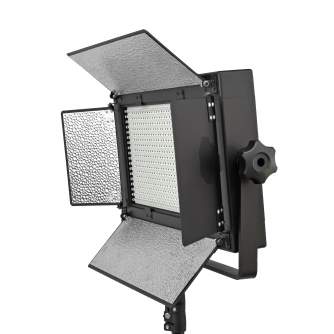 LED лампы комплекты - BRESSER LED Photo-Video Set 3x LG-600 38W/5600LUX + 3x tripod - быстрый заказ от производителя