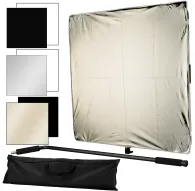Отражающие панели - BRESSER BR-DP1000 6-in-1 Reflector/Diffuser Panel 100x100cm - быстрый заказ от производителяОтражающие панели - BRESSER BR-DP1000 6-in-1 Reflector/Diffuser Panel 100x100cm - быстрый заказ от производителя