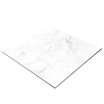 BRESSER Flat Lay Background for Tabletop Photography 40 x 40cm Light Marble