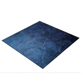 Foto foni - BRESSER Flat Lay Background for Tabletop Photography 40 x 40cm Abstract Dark Blue - ātri pasūtīt no ražotāja