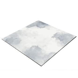 Backgrounds - BRESSER Flat Lay Background for Tabletop Photography 40 x 40cm Grey Clouds - quick order from manufacturer