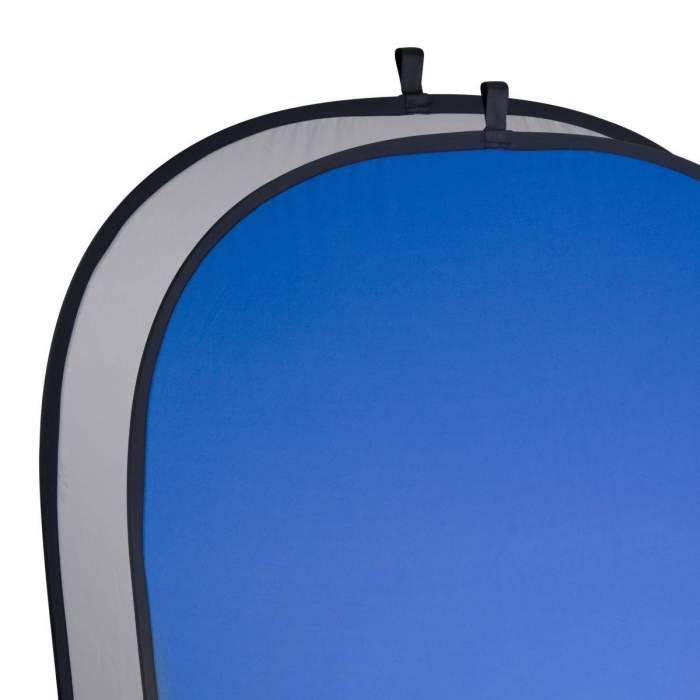 Фоны - walimex pro Fold. Background grey/blue 150x200cm - быстрый заказ от производителя