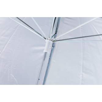 Foto lietussargi - BRESSER BR-BS110 Reflective Umbrella black/silver 110cm - ātri pasūtīt no ražotāja