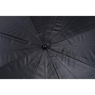 Umbrellas - BRESSER BR-BS110 Reflective Umbrella black/silver 110cm - quick order from manufacturer