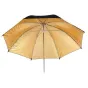Foto lietussargi - BRESSER BR-BG83 Reflective Umbrella black/gold 83cm - ātri pasūtīt no ražotāja