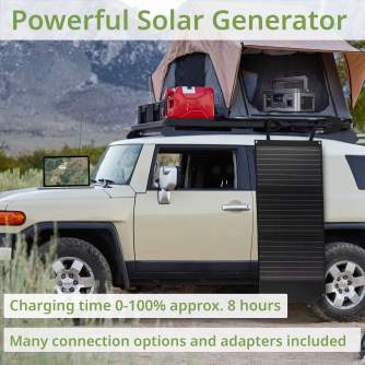 Solar Portable Panels - BRESSER Portable Power Station 500 Watt - quick order from manufacturer