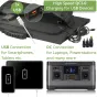 Portatīvie saules paneļi un spēkstacijas - BRESSER Mobile Solar Charger 90 Watt with USB and DC output - ātri pasūtīt no ražotāja