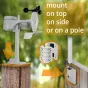 Meteoroloģiskās stacijas - BRESSER WIFI Color Weather Station with 5in1 profi sensor - ātri pasūtīt no ražotāja