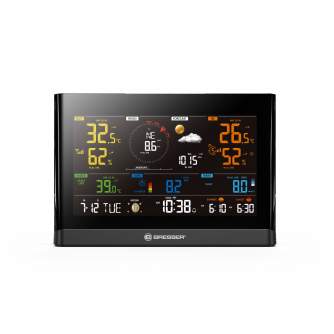 Weather Stations - BRESSER WLAN Comfort Weather Station with 7-in-1 professional sensor and modern colour display - quick order from manufacturer