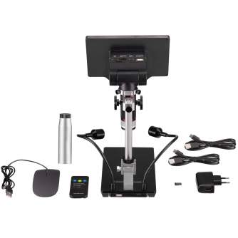 Микроскопы - BRESSER WiFi 1080P Digital Microscope 2L with LCD Screen - быстрый заказ от производителя