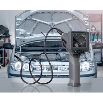 Medību kameras - BRESSER endoscope camera with 8.89 cm (3.5) LCD display - ātri pasūtīt no ražotāja