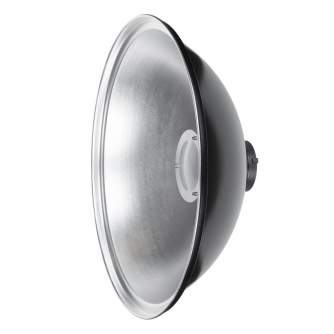 Gaismas veidotāji - Quadralite Beauty Dish Silver 55cm - ātri pasūtīt no ražotāja