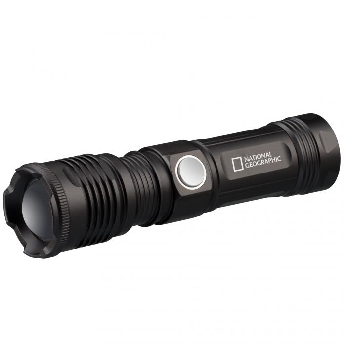 Фонарики - Bresser NATIONAL GEOGRAPHIC ILUMINOS 1000 LED Zoom Flashlight 1000 lm - быстрый заказ от производителя