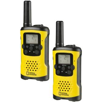 Bresser NATIONAL GEOGRAPHIC walkie-talkies with long range of up to 6 km and 