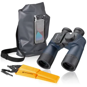 Binokļi - BRESSER 7x50 BinoSail sailing compass binoculars - ātri pasūtīt no ražotāja
