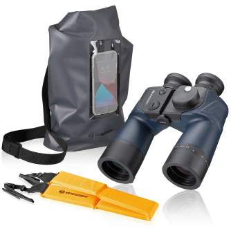 Binoculars - BRESSER 7x50 BinoSail sailing compass binoculars - quick order from manufacturer