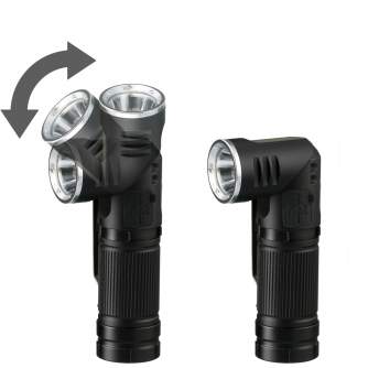 Hand Lights - Bresser NATIONAL GEOGRAPHIC ILUMINOS 450 LED Flashlight with head mount 450 lm - quick order from manufacturer