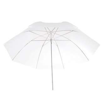 Umbrellas - Falcon Eyes Umbrella UR-48T Transparent White 122 cm - buy today in store and with delivery